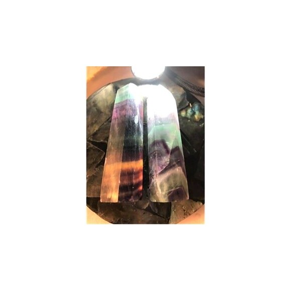 Fluorite Point - 2 each - Picture 2 of 6